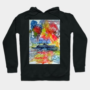 Sailboat at sunset Hoodie